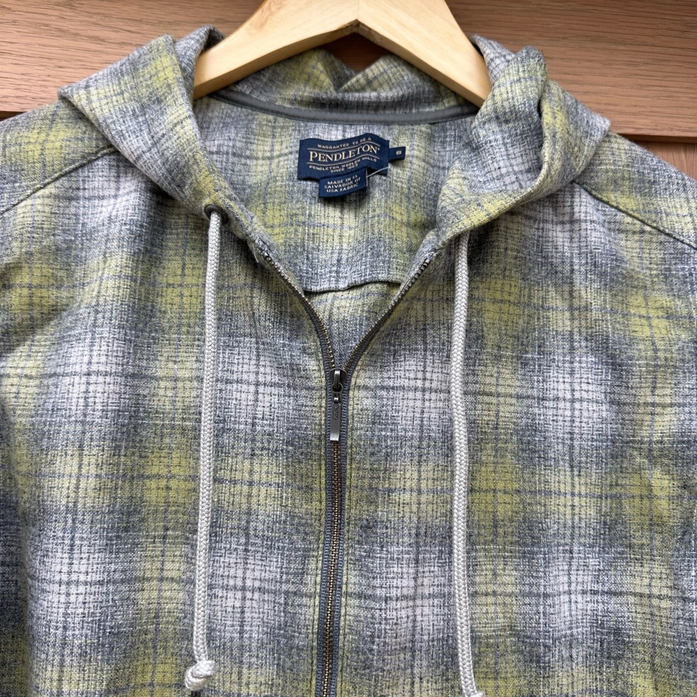 Pendleton Boyfriend Wool Zip Hoodie Size Small